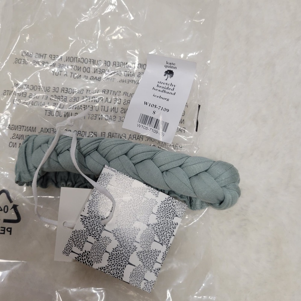 Kate Quinn Iceburg Stretchy Braided Headband